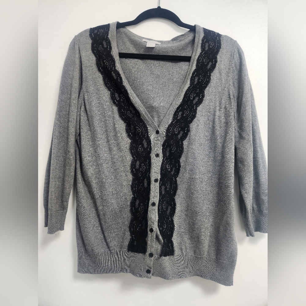 H&M - Cardigan Sweater - Gray